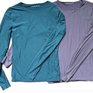 Abercrombie contour long sleeve top (set of 2)